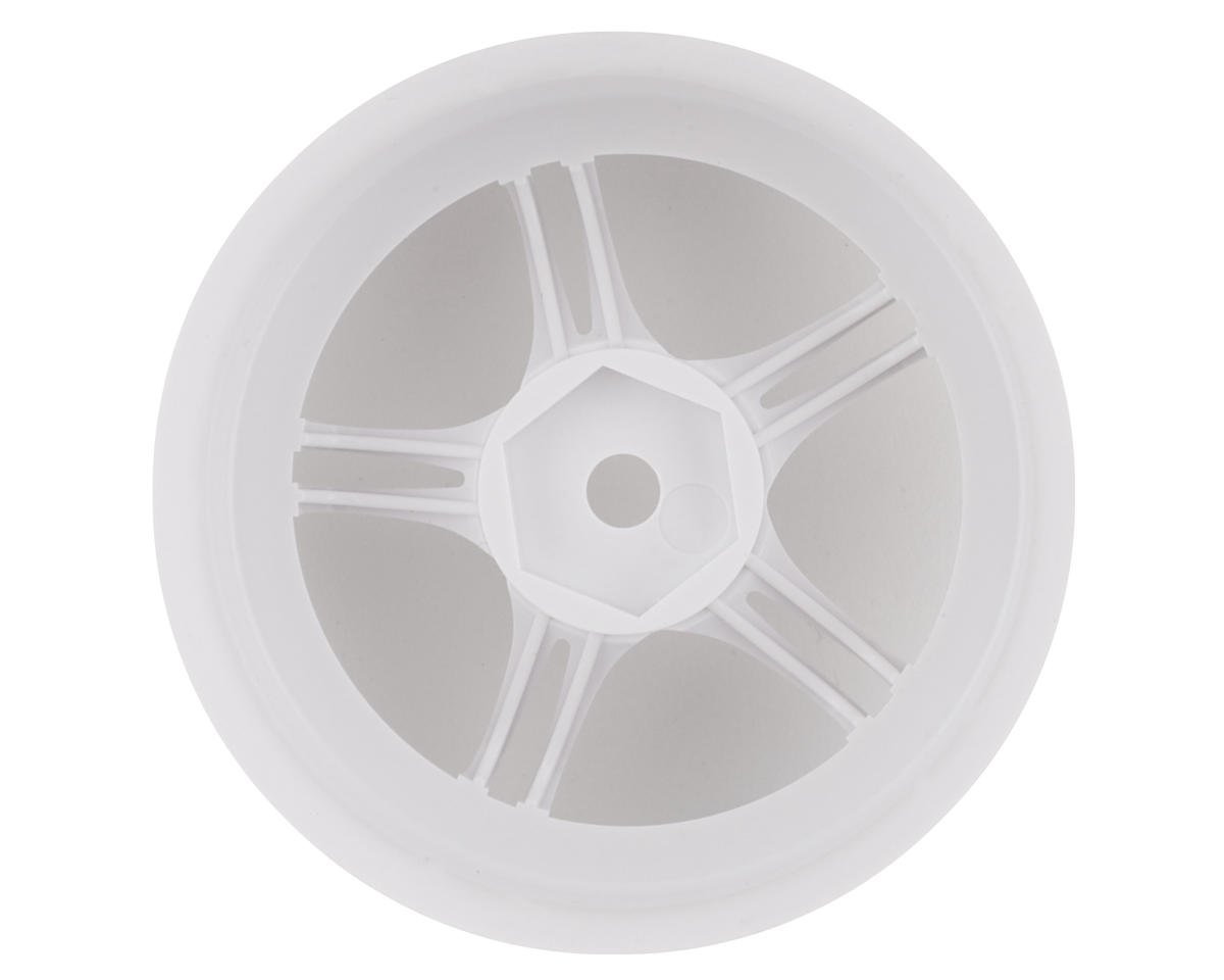 RC Art SSR Professor SPX 5-Split Spoke Drift Wheels (White) (2) (Deep Face 8mm Offset) w/12mm Hex