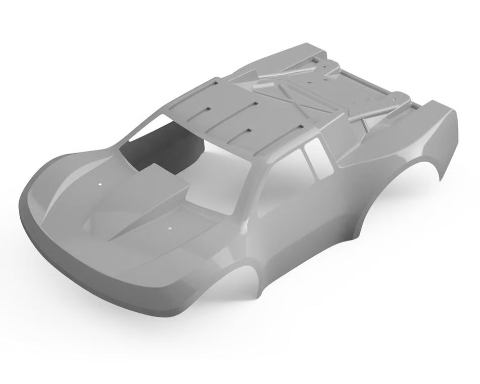 Raw Speed RC Losi® Mini-B™ 1/16 Interceptor SCT Body (Clear)