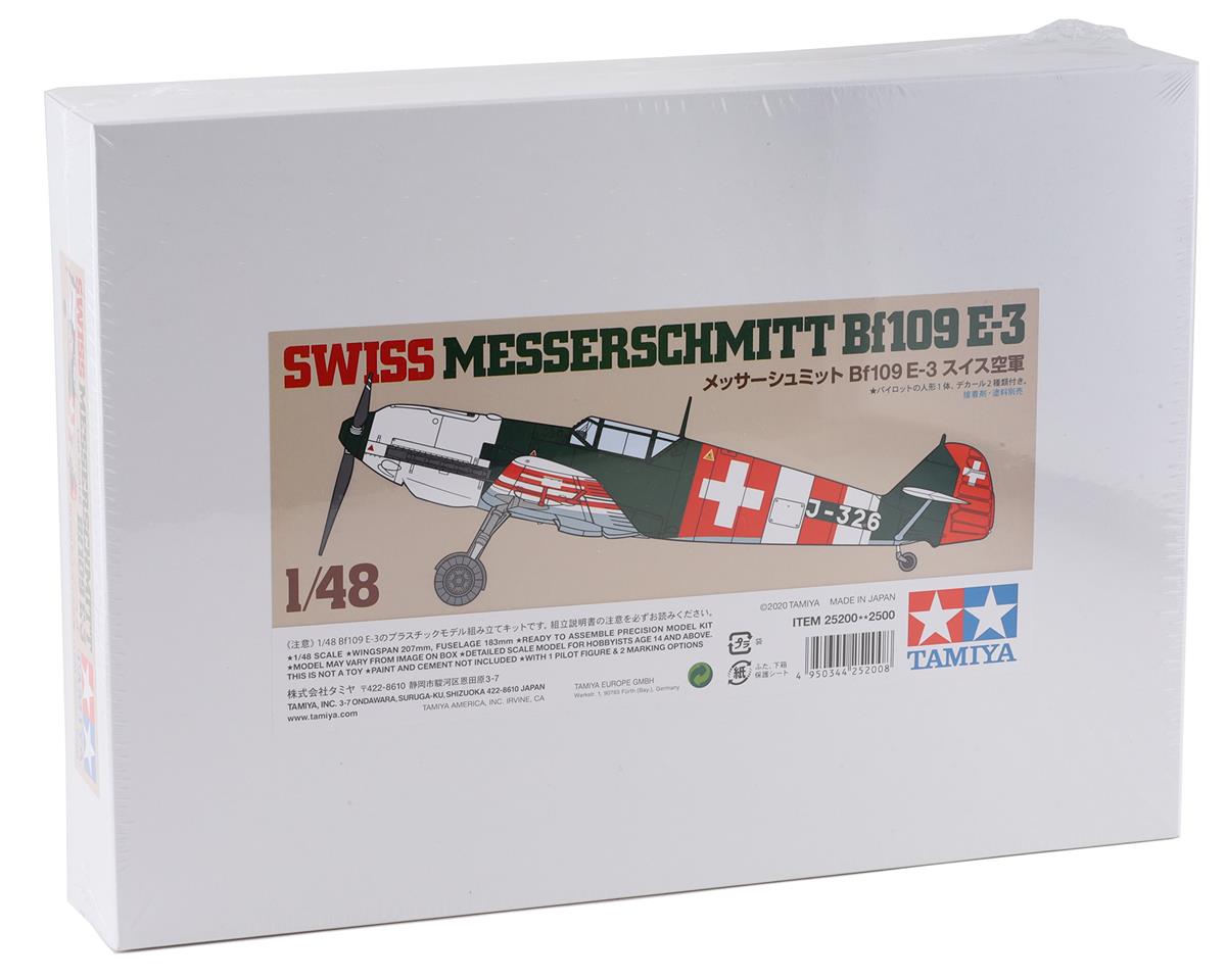 Tamiya 1/48 Suizo Messerschmitt BF109 E-3