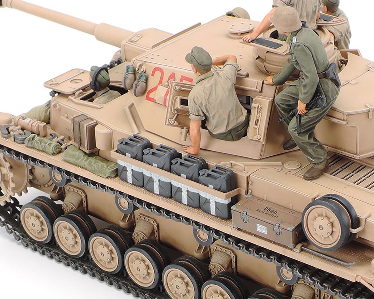 Tamiya 1/35 Tanque Alemán Panzerkampfwagen IV Ausf. GRAMO