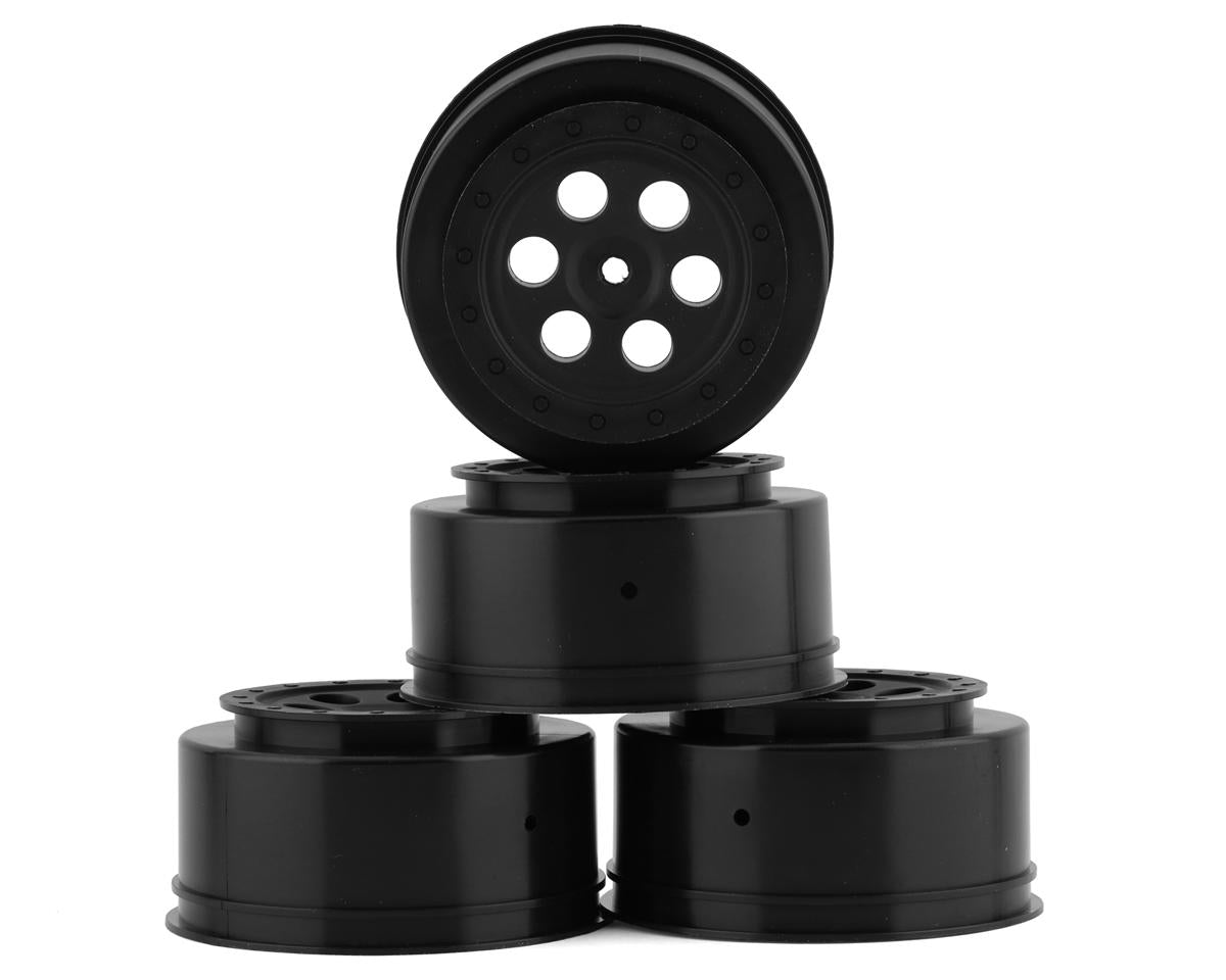 Tekno RC TR606 SCT Offset Short Course Wheels (Black) (4) w/12mm Hex