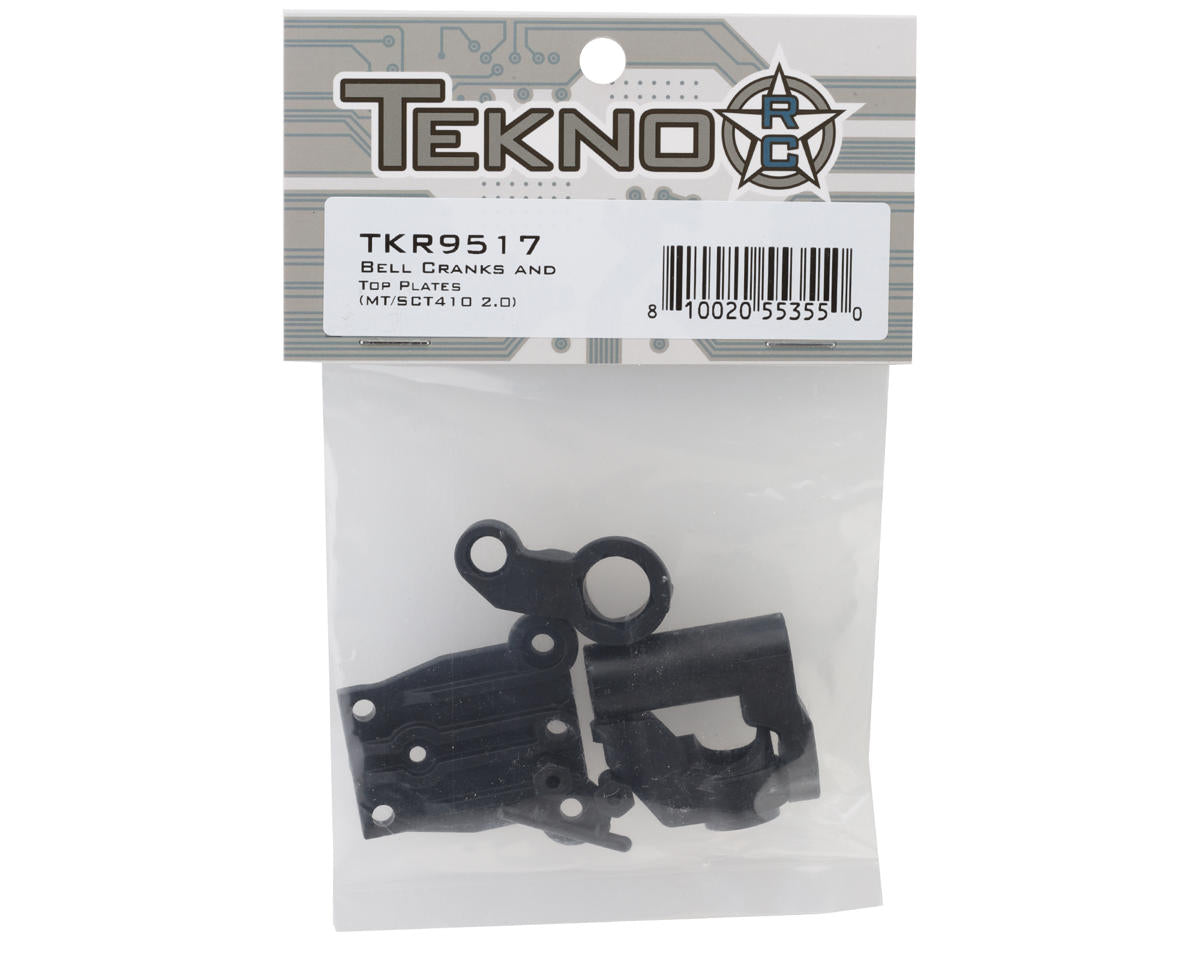 Tekno RC SCT410 2.0 Bell Cranks & Top Plates