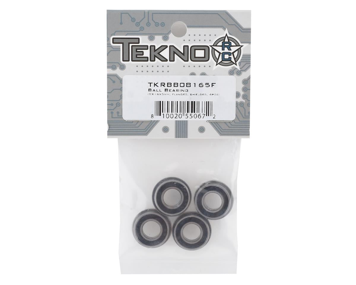 Tekno RC 8x16x5mm Flanged Ball Bearing (4)