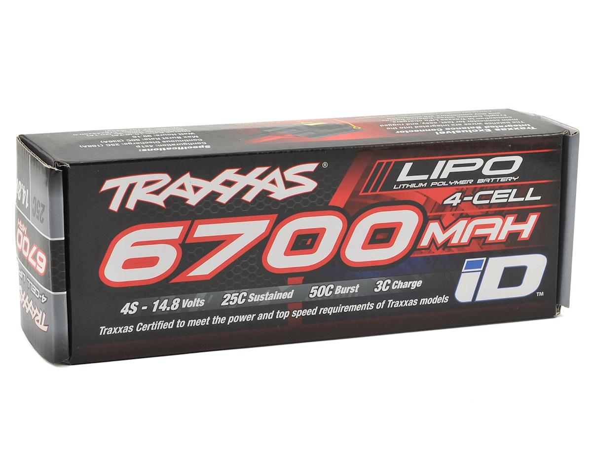 Batería LiPo Traxxas 6700mAh 14.8v 4 celdas 25C