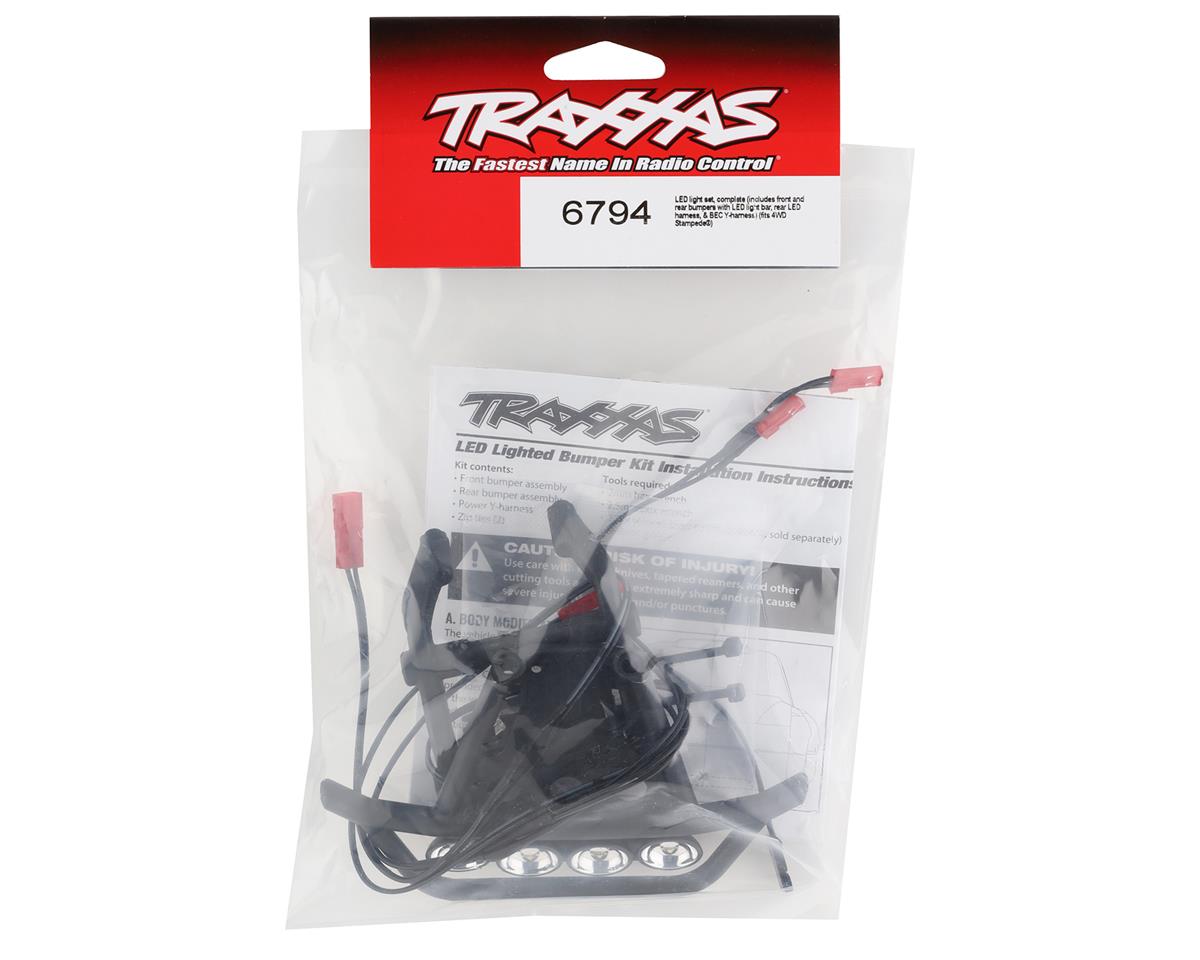 Traxxas Stampede 4x4 Light Kit w/Front & Rear Bumpers