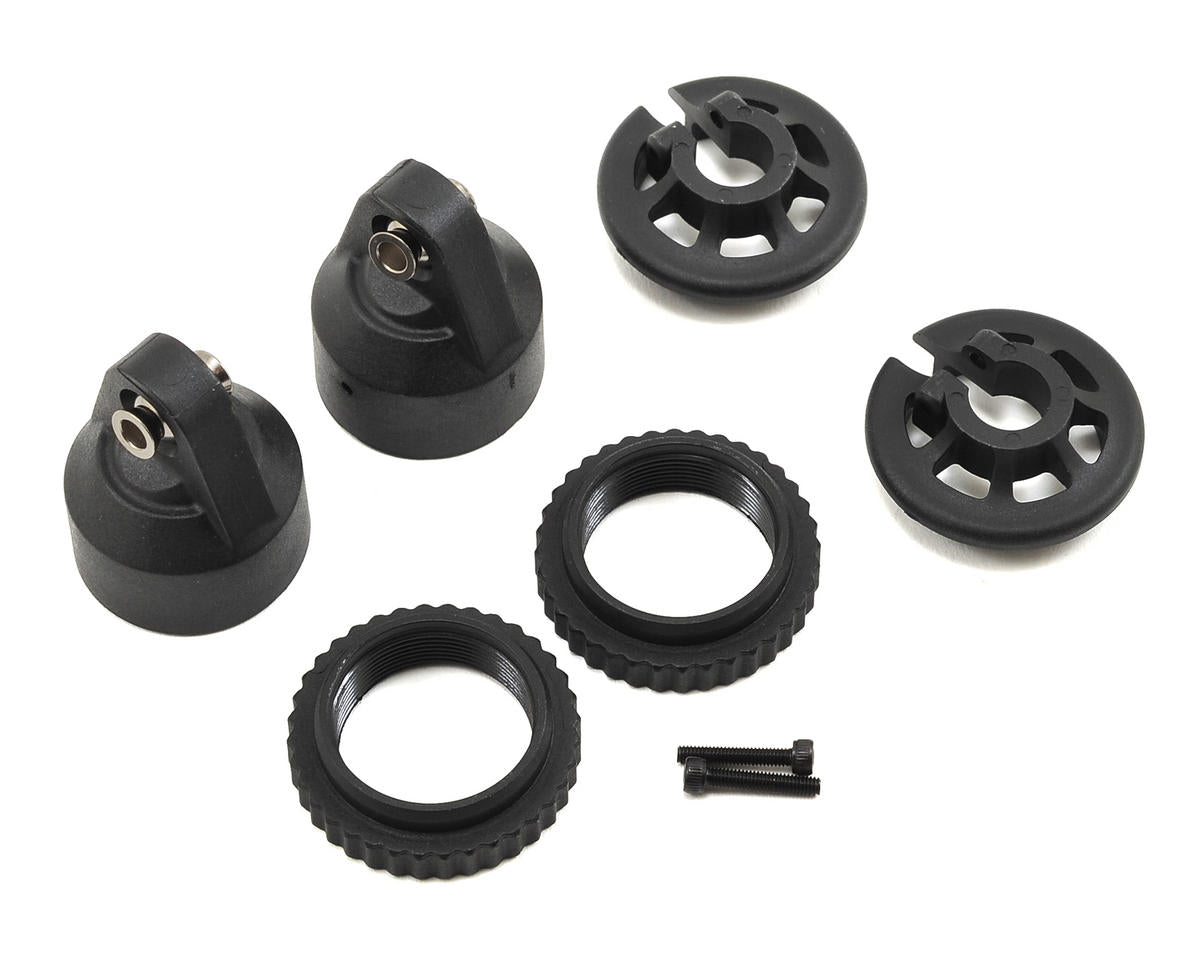 Traxxas X-Maxx/XRT GTX Shock Caps, Spring Collars & Adjuster Nuts (2)
