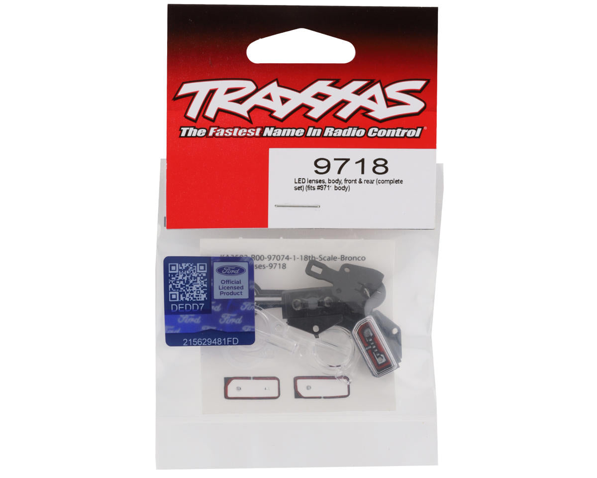 Traxxas TRX-4M 1/18 Bronco LED Lenses F&R Complete Set