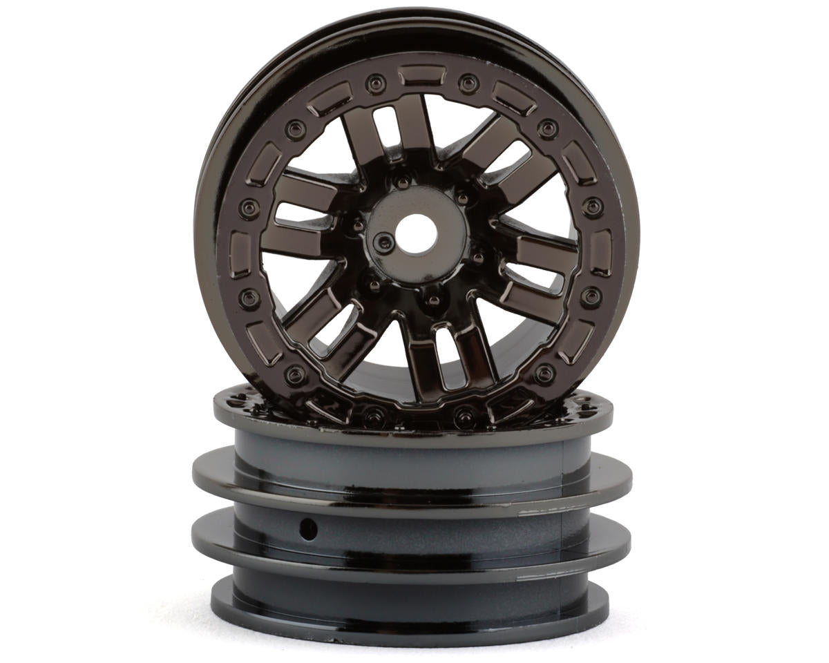 Traxxas TRX-4M Wheels Black Chrome 1.0 (2) Defender