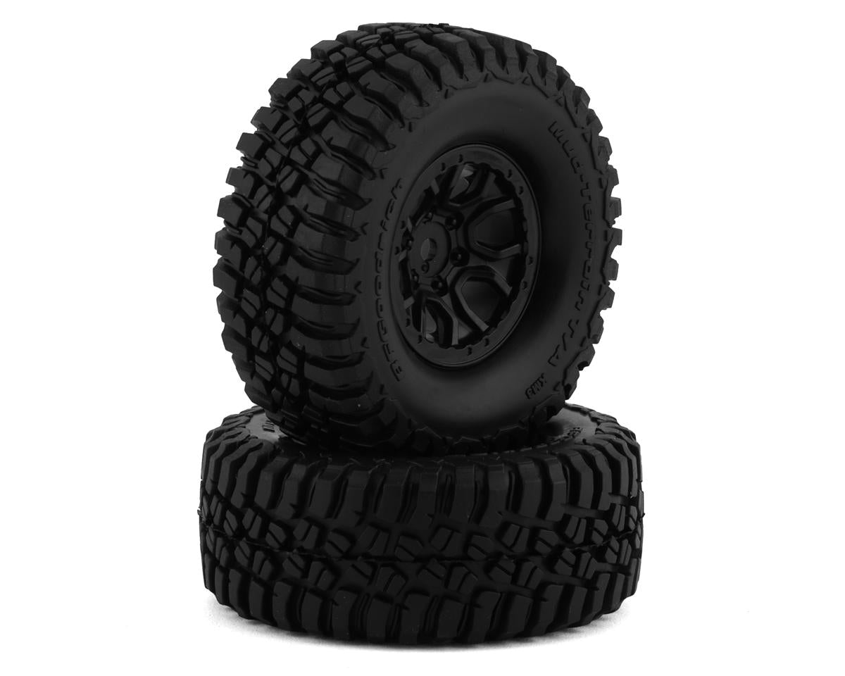 Traxxas TRX-4M Pre-Mounted 1.0" T/A KM3 Tires & Wheels (2)