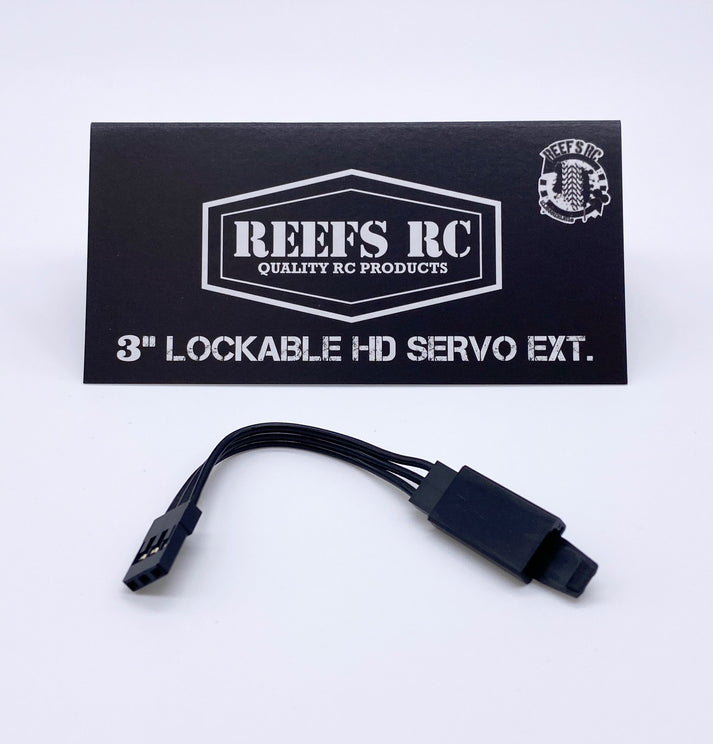 Reefs RC Lockable HD Servo Extensions (Assorted Sizes)