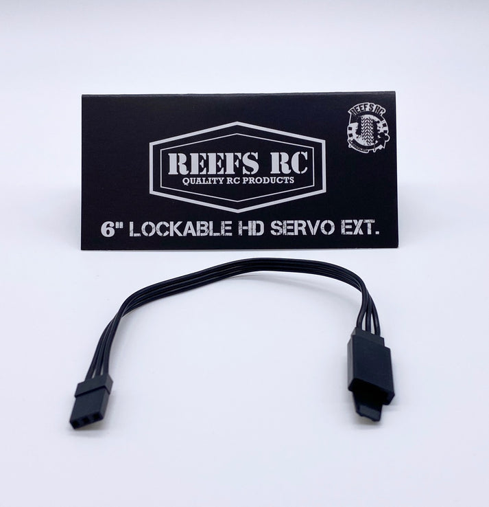 Reefs RC Lockable HD Servo Extensions (Assorted Sizes)