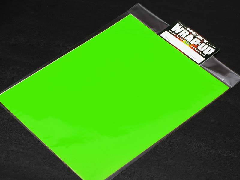 Wrap-up Next Window Tint Film 250mm x 200mm - Lime Greem
