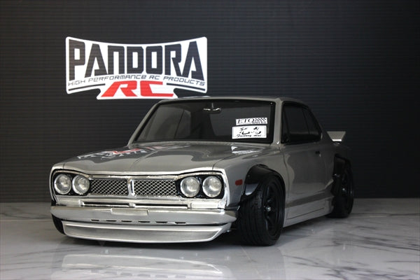 Pandora RC Nissan Skyline HT 2000GT-R (KPGC10) Custom Clear Drift Body