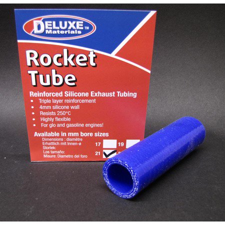 Estes Rocket Tube Blue 21mm Bore 10cm Length DLMRT3 DELUXE MATERIALS *Disconintued