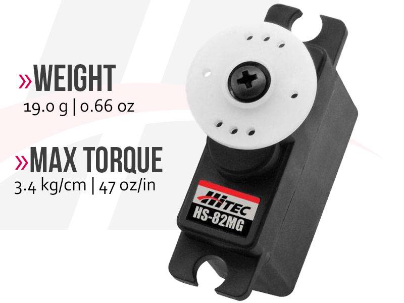 Hitec HS-82MG Micro Metal Gear Servo