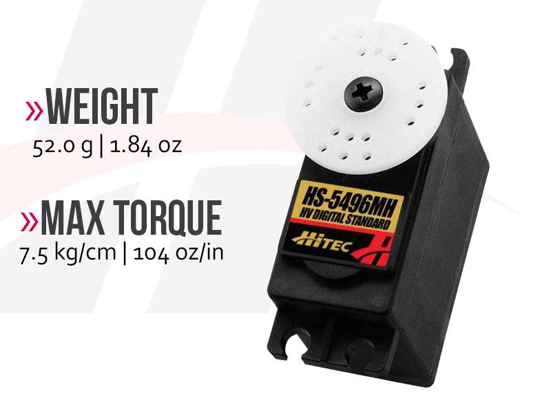 HS-5496MH HV, Standard, Metal Gear Digital Sport Servo *DISCONTINUED*