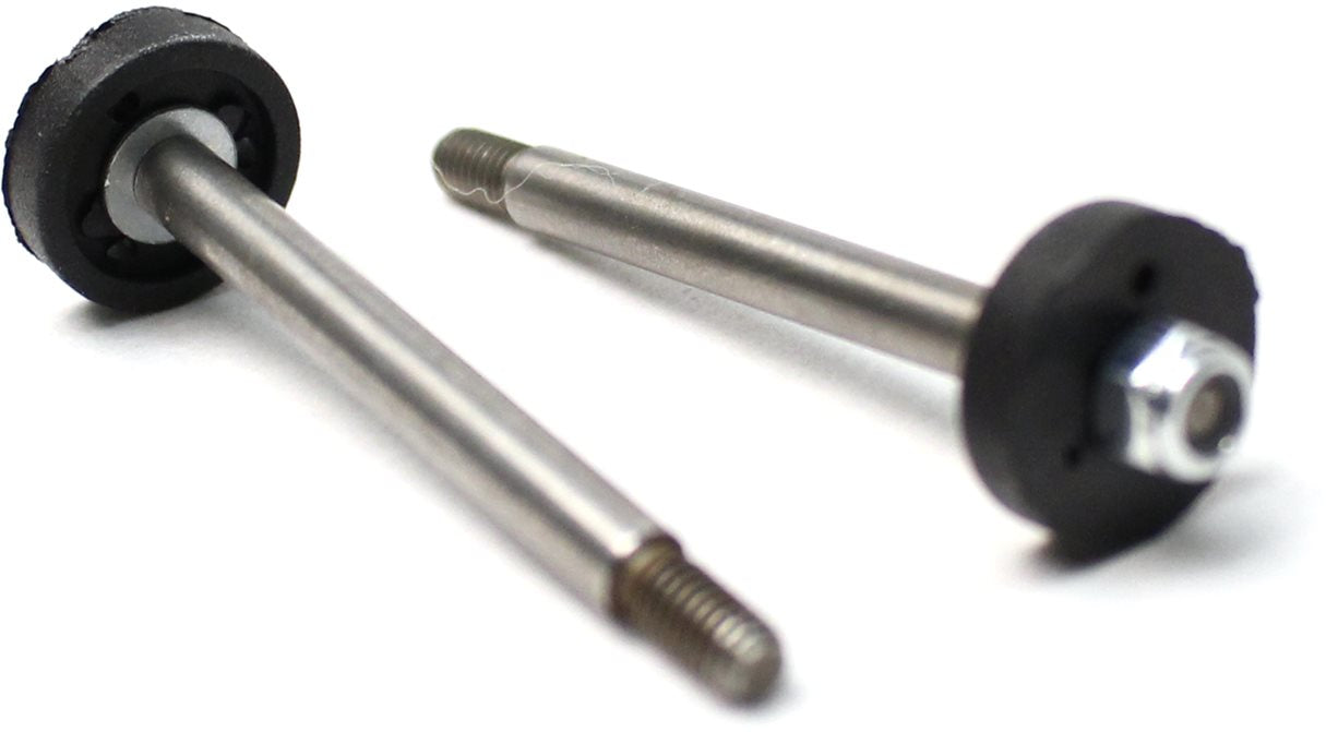 Eje de amortiguador delantero Racers Edge con pistón (Pr.): Compatible con Rce1849bl/R **LIQUIDACIÓN