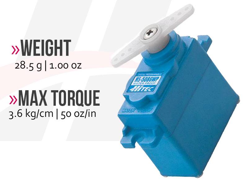 HS-5086WP Metal Gear, Micro Digital Waterproof Servo