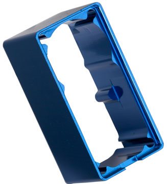 Caja de servos de aluminio Traxxas (rojo/azul) *LIQUIDACIÓN