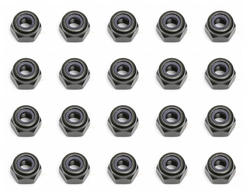 Team Associated 3mm Locknut (20)