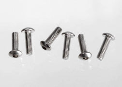Tornillos de cabeza semiesférica Traxxas de 3 x 10 mm SS