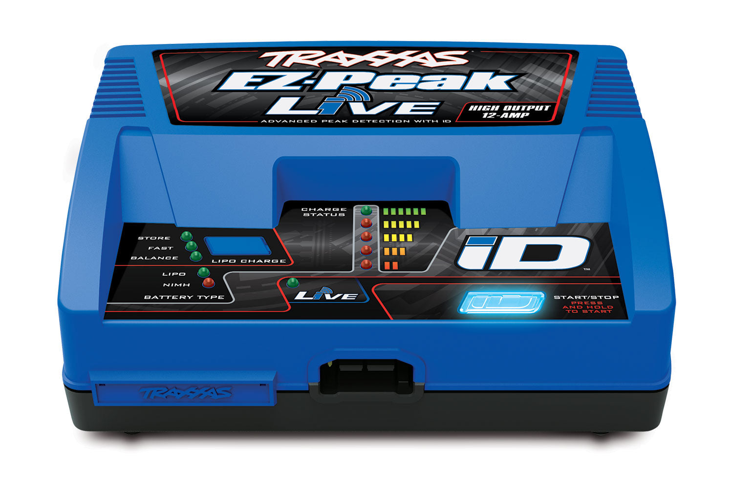 Traxxas EZ-PEAK Live Single 12-Amp Charger w/Auto iD (4S/12A/100W)