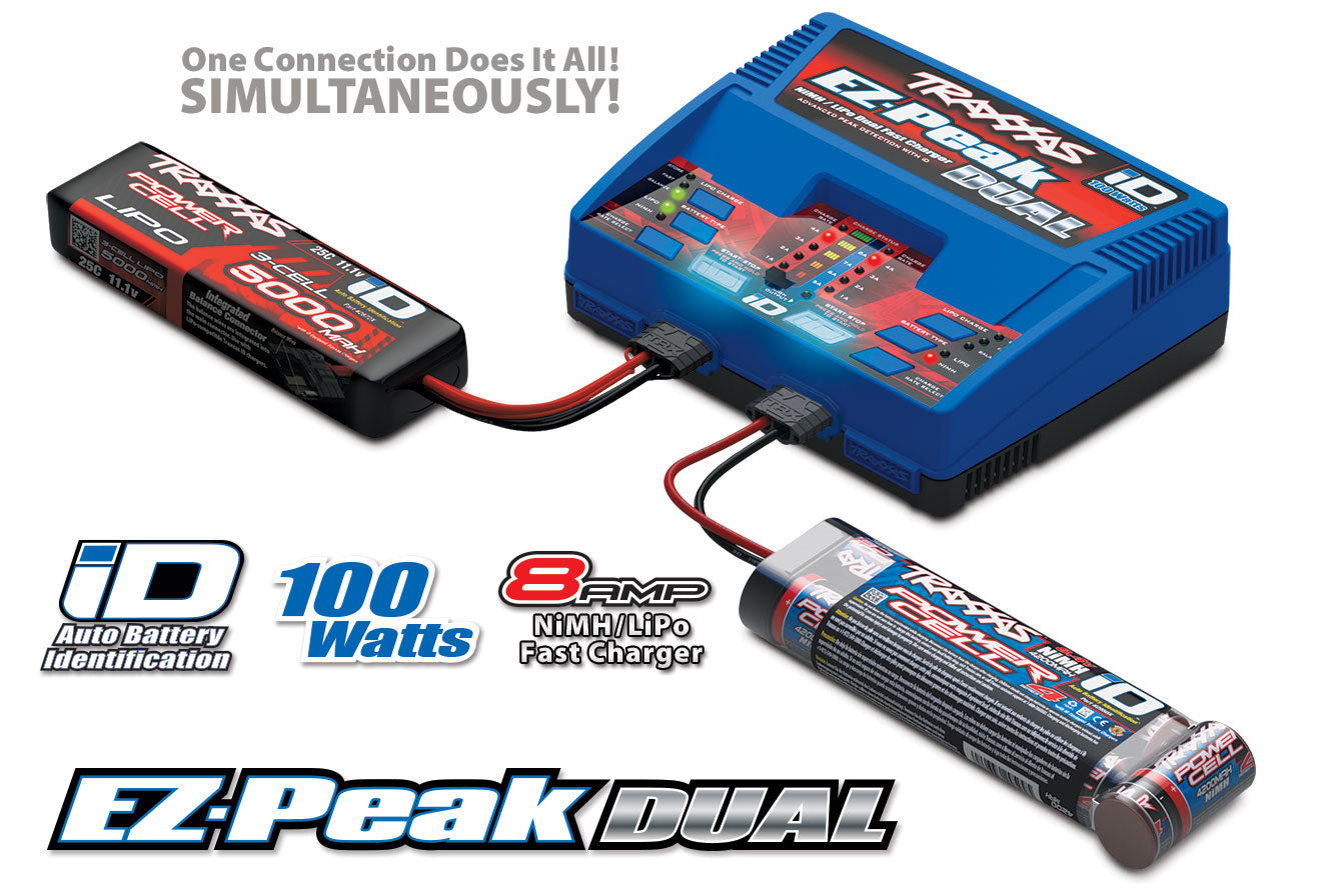 Traxxas EZ-PEAK Dual 8-Amp Charger