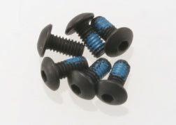 Traxxas Screws, 2.5x5mm button-head machine (hex drive) (6)