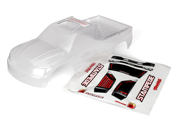 Cuerpo transparente Traxxas Stampede