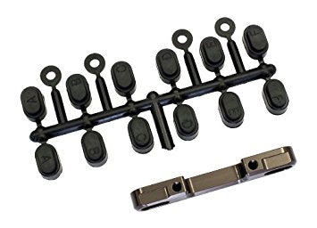 Suspensión interior/trasera de aluminio Kyosho con insertos (bronce de cañón) (FS2 SP) *Espacio libre