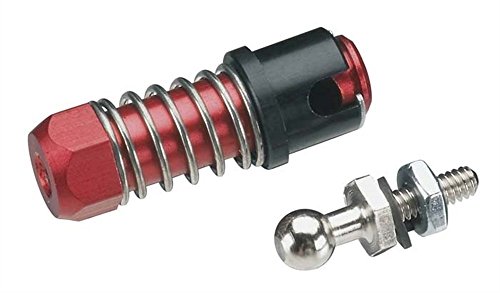 Sullivan 2-56 Aluminum Ball Link with Locking Sleeve (Red)