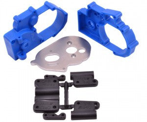 RPM Hybrid Gearbox Housing & Rear Mount Kit (Blue)