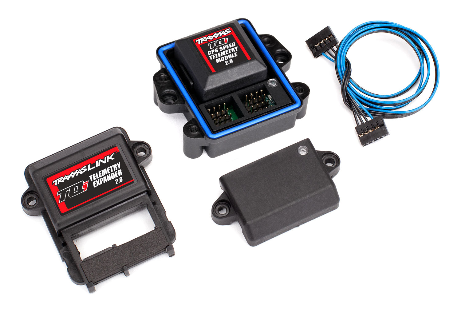 Combo de módulo de velocidad GPS 2.0 y expansor de telemetría Traxxas 2.0