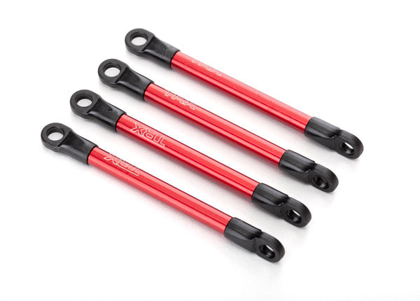 Traxxas Aluminum Push Rods (Red) (4)