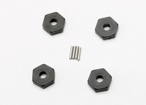 Traxxas 12mm Hex Wheel Hubs w/Axle Pins (4)