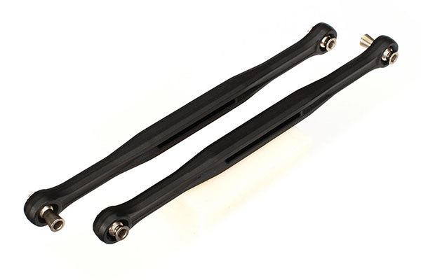 Enlaces de dedo Traxxas, compuesto moldeado, 173 mm (158 mm de centro a centro) (negro) (2)