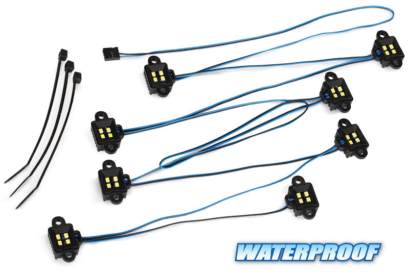 Juego completo de luces LED Traxxas para 8010