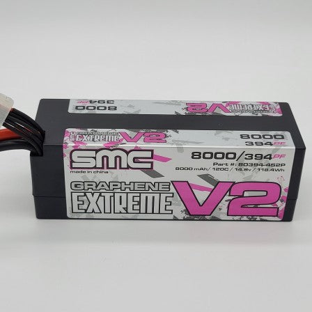 SMC True Spec Extreme Graphene V2 14.8V 8000mAh 120C Hardcase (DISCONTINUED)