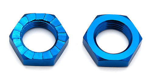 Team Associated Factory Team Wheel Nuts 17mm Blue (4)