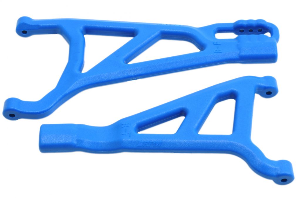 RPM E-Revo 2.0 Front Right Suspension Arm Set (Blue)