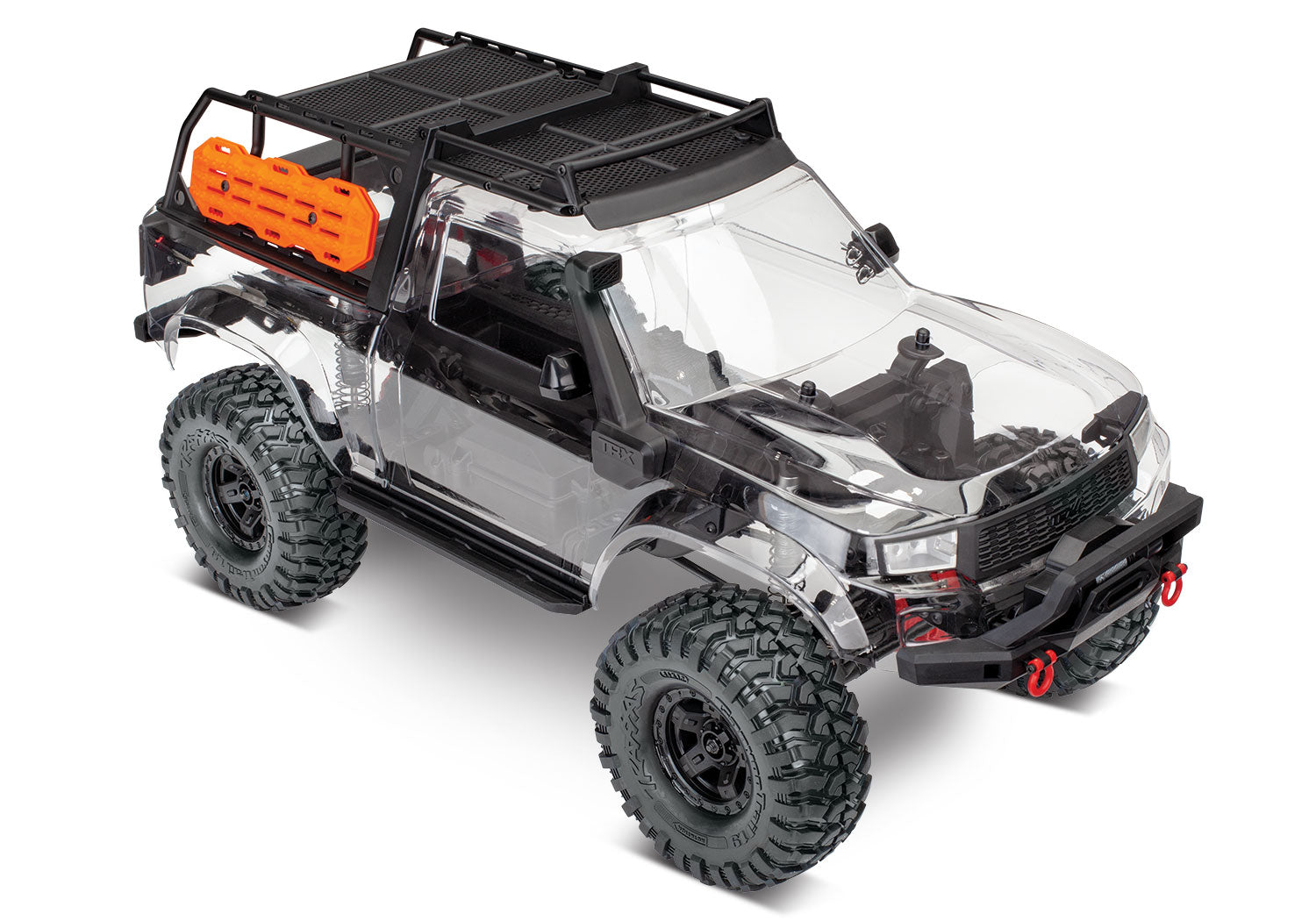 Traxxas TRX4 Brushed 1:10 Auto RC elettrico Crawler 4 Ruote motrici (4WD) kit di montaggio 2,4 GHz Traxxas TRX4 Brushed 1:10 Auto RC elettrico Crawler 4 Ruote motrici (4WD) kit di montaggio 2,4 GHz