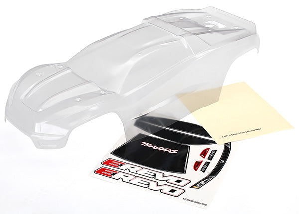 Traxxas E-Revo VXL 2.0 Cuerpo transparente