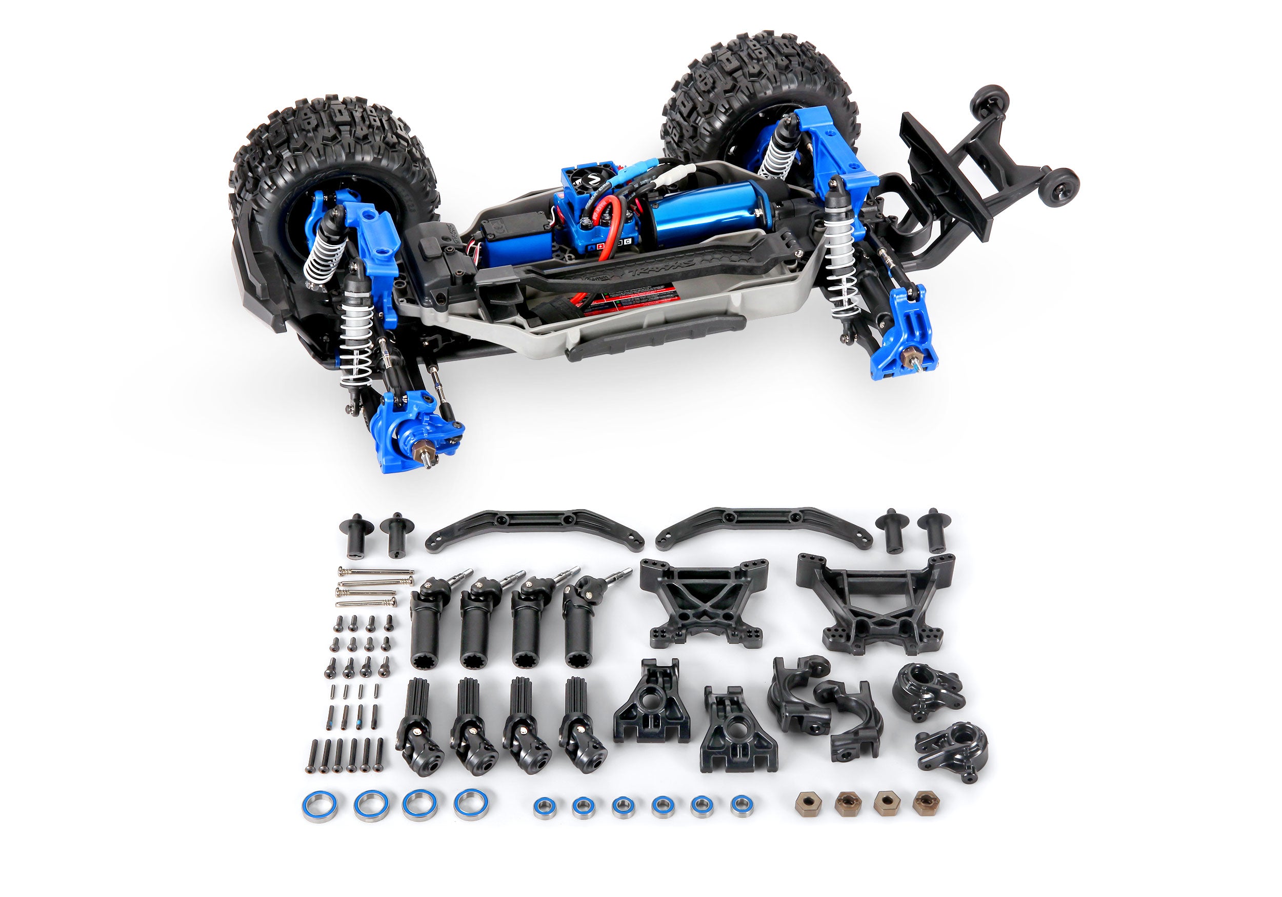 Kit de actualización Traxxas Extreme Heavy-Duty negro