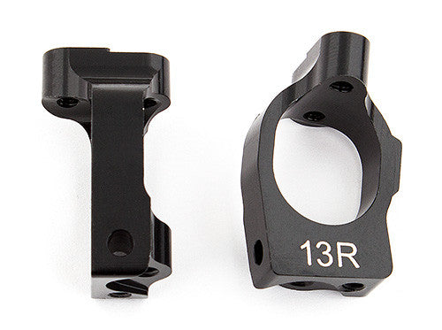 Team Associated 13° Aluminum B64 Caster Block Set -Clearance