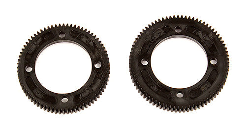 Team Associated RC10B74 Center Diff Spur Gears, 72/78 Tooth