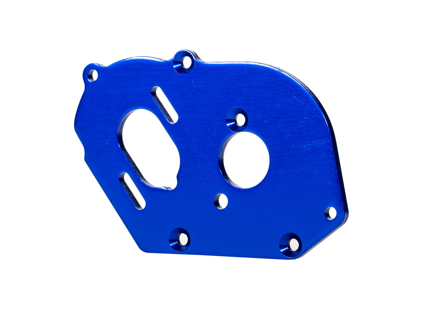 Placa de motor de aluminio Traxxas Magnum 272R de 3 mm (azul)