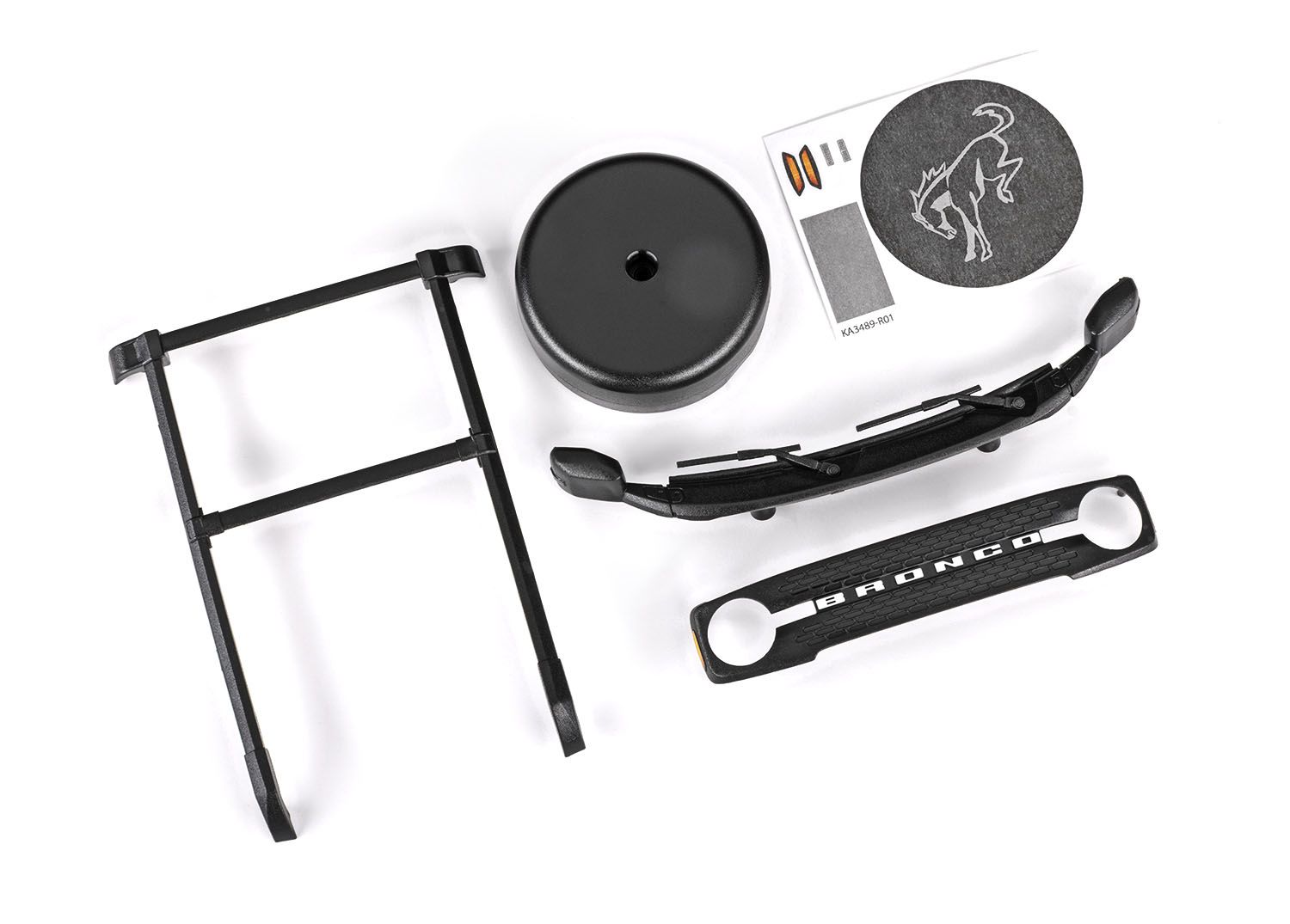 Traxxas TRX-4M 1/18 Bronco portaequipajes y cubierta de neumáticos