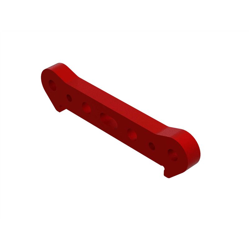 Arrma 8S BLX Aluminum Front Suspension Mount (Red)