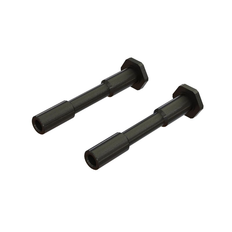 Tija De Dirección Arrma Acero 6x42mm Negro (2)-