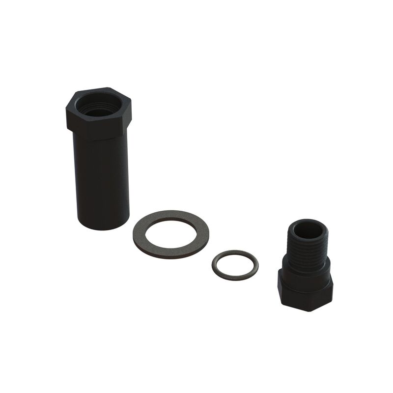 Arrma Aluminium Servo Saver Hub Set Negro